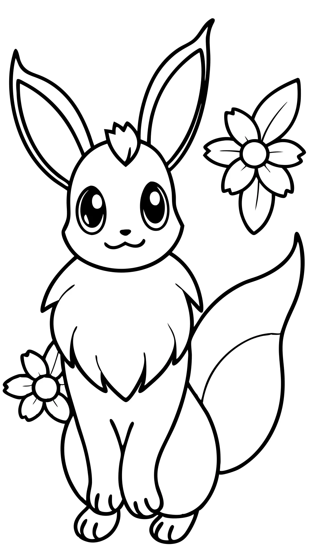 coloriages pokemon eevee